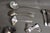 A 106-piece silver-plated flatware set by Ercuis: - 12 dinner spoons - 12 dinner forks - 12 dinner knives - 12 fish knives...