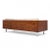Wood Milo Baughman Style Mid Century Rosewood Case Sofa For Sale - Image 7 of 9
