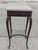 Vintage Mahogany Drinks Accent Side Table With Wood Gallery For Sale - Image 9 of 9