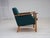 Danish Armchair in Wool and Oak, 1970s For Sale - Image 4 of 17