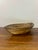Brass 1950s Italian Riviera Sculptural Rattan Bowl With Solid Brass Trim For Sale - Image 8 of 10