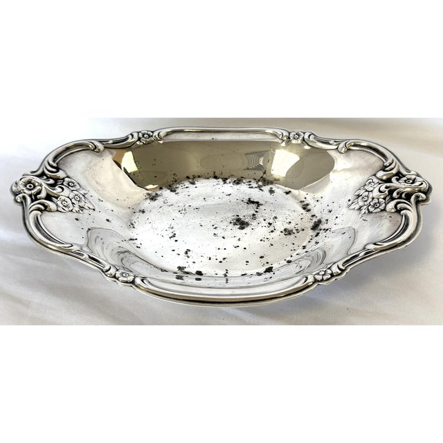 Metal Vintage Silverplate Soap Dish by International Silver Co. For Sale - Image 7 of 12