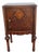 Jacobean Early 1900s Inlay Tall Nightstand End Side Table 6609 For Sale