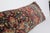 Authentic Antique Tribal Lumbar Pillow – Multicolor Textile Cushion -16'' X 46'' For Sale - Image 9 of 11