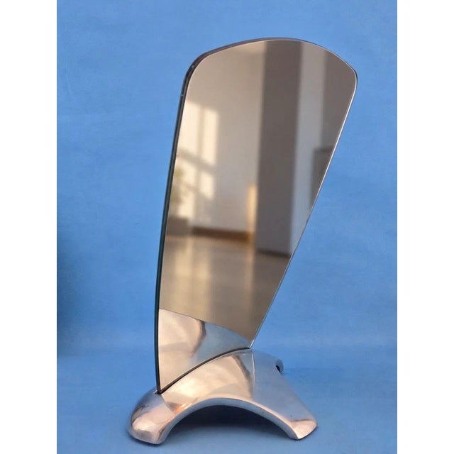20th Century Double-Sided Table Mirror in the style of Max Ingrand for Fontana Arte, 1950 For Sale - Image 4 of 14