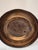 Gold Antique Giltmetal Statue of a Little Girl Wearing a Heart Pendant Necklace For Sale - Image 8 of 15