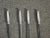 Black Fp2 Vintage French Country Black & Silver Fireplace Tools 4 Tools For Sale - Image 8 of 13
