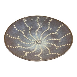 Japanese Glazed Serving Bowl For Sale