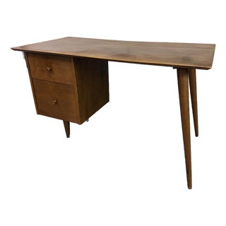 1950s Paul McCobb Planner Group Desk & Side Table For Sale