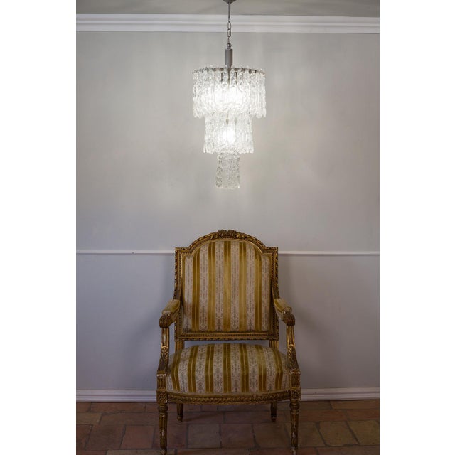 Mid-Century Murano Glass Chandelier, 1990s For Sale - Image 10 of 11