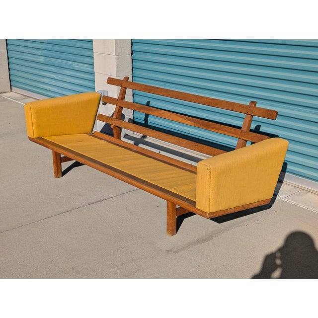 Mid Century Modern Sofa by Hans Wegner Ge-236 for Getama, Denmark, C1960s For Sale In Los Angeles - Image 6 of 18