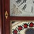 Mid 20th Century Vintage Seth Thomas School Pillar & Scroll Mantle Clock, Reverse Painted Panel For Sale - Image 5 of 10