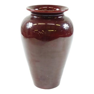 Early 20th Century Chinese Oxe Blood Porcelain Vase For Sale