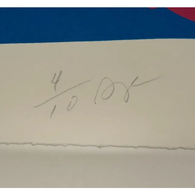 Pop Art Fear No Art, Limited & Signed Lithograph, Andre Miripolsky For Sale - Image 3 of 5