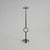 Standing Candleholder in Wrought Iron, 1970s For Sale - Image 13 of 13