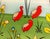 Mid 20th Century Arturo Alcala Mexican Folk Art Painting – Landscape With Birds, Deer, Elephants, Toucans, & Wildlife For Sale - Image 9 of 15