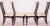 Chinoiserie 1980s Chinoiserie Black Lacquer Dining Chairs in the Style of Drexel- Set of 6 For Sale - Image 3 of 13