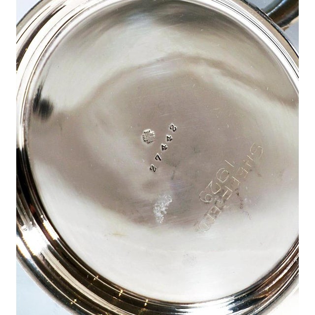 Metal Art Deco Silver Chocolate Pot by William Hutton & Sons, 1920s For Sale - Image 7 of 8