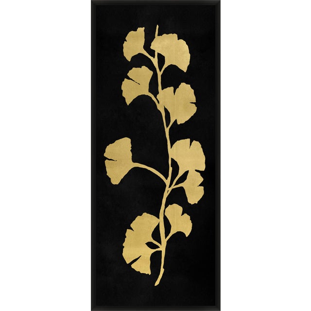 A pair of beautiful Gislee on hand-applied gold leaf Ginkos. These framed prints are by Wendover Art Group and were...