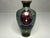 Japanese Antique Japanese Cloisonne Vase: Meiji Period Floral Enamel For Sale - Image 3 of 10
