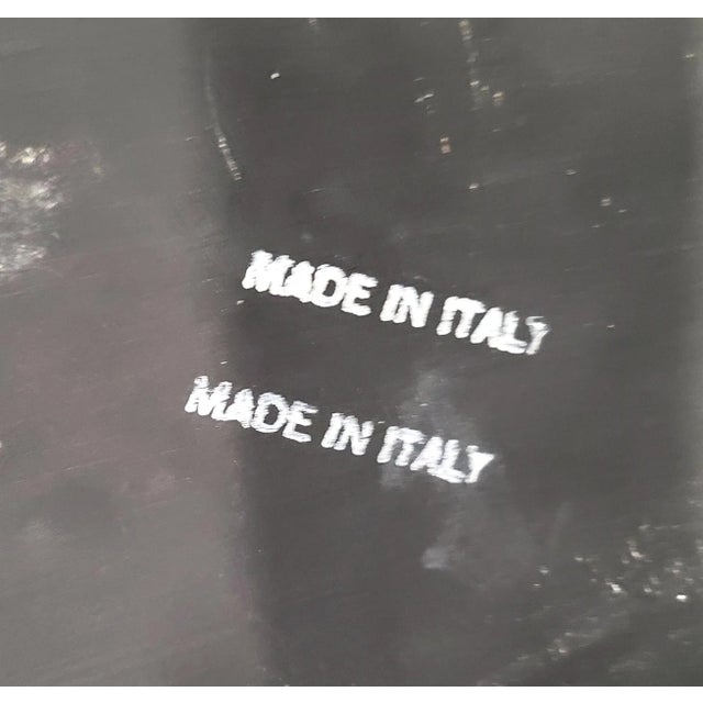 Mid 20th Century Italian Black Lacquered Chinoiserie Coffee Table For Sale - Image 4 of 6