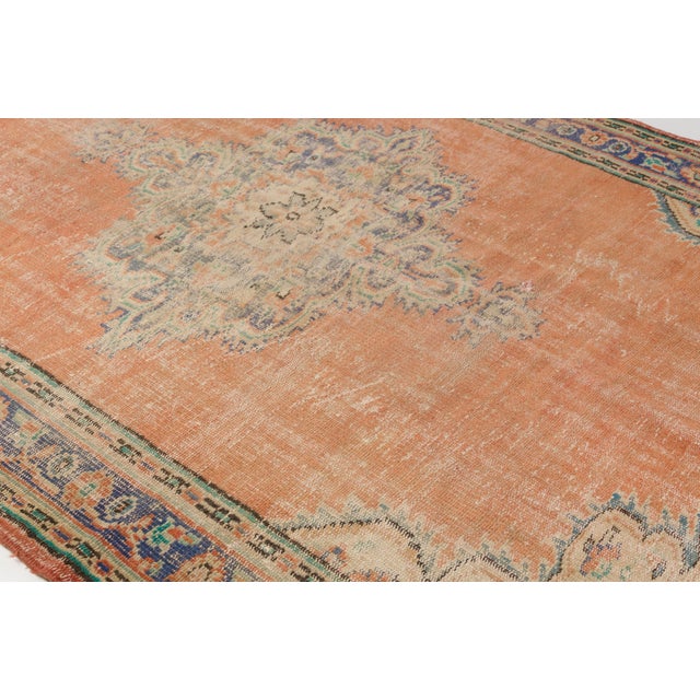 Apricot Home Living Anatolian Wool Carpet For Sale - Image 8 of 10