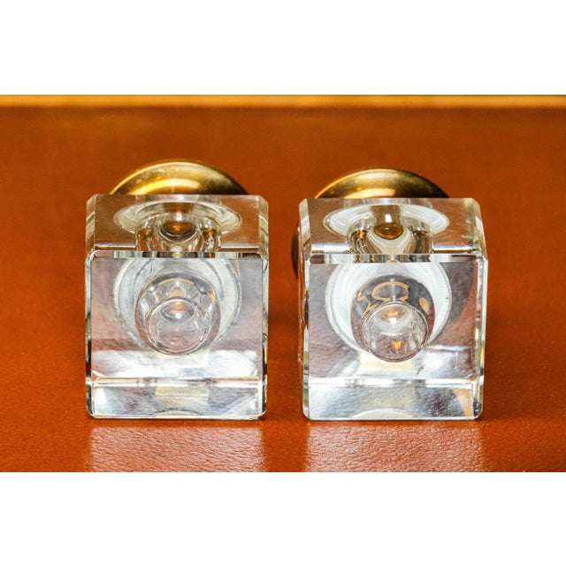 Luxury European Antique Art Deco Desk Inkwell Double Inkstand For Sale - Image 11 of 16