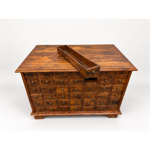 2000 - 2009 Apothecary Pharmacy Chest of Drawers Cabinet For Sale - Image 5 of 6