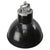 1950s Vintage Industrial Black Enamel Pendant Light by Mazda, France For Sale - Image 5 of 6