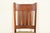 Stickley Brothers Style Antique Mission Oak Arts & Crafts Side Chairs or Dining Chairs, Pair For Sale In South Bend - Image 6 of 13