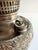 The Meteor Silver Repousse Antique Oil Lamp, Converted to Electric For Sale - Image 17 of 18