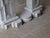Antique Baroque Marble Console Table with Glass Top For Sale - Image 6 of 16