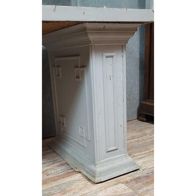 Antique Louis XVI Style Jewellers Display Case in Lacquered Wood For Sale - Image 4 of 7