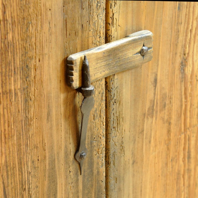 Brown Vintage Pantry Cabinet in Oak, 1820 For Sale - Image 8 of 16