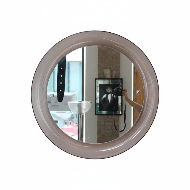 Round Mirror, 1970s-1980s For Sale - Image 9 of 10
