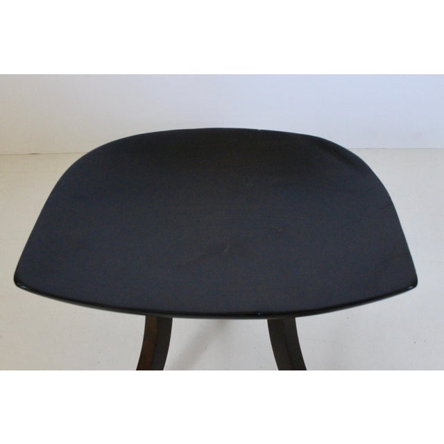 Jacobean Adolf Loos Style Egyptian Theben Stool For Sale - Image 3 of 13