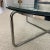 1990s Round Chrome and Thick Glass Coffee Table For Sale - Image 10 of 11