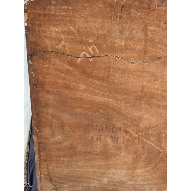 1920 French Gilded Beveled Edge Mirror. For Sale In Philadelphia - Image 6 of 15