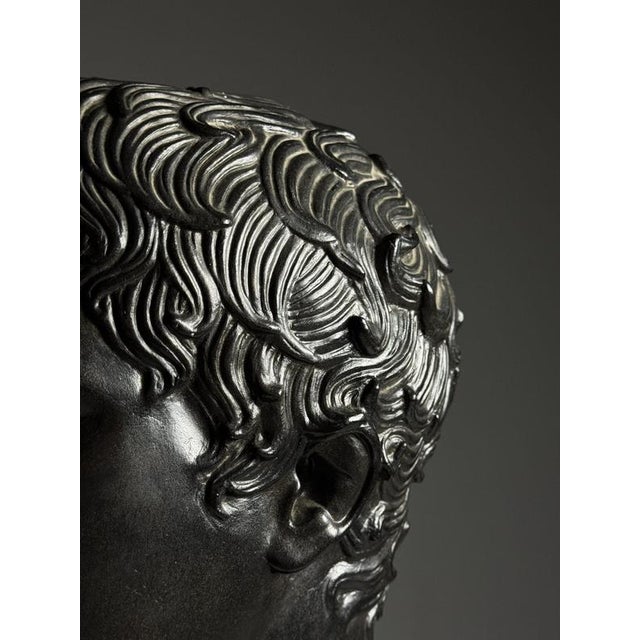 Greek Style Bust of Doryphoros, Late 20th Century, Gypsum For Sale - Image 18 of 18