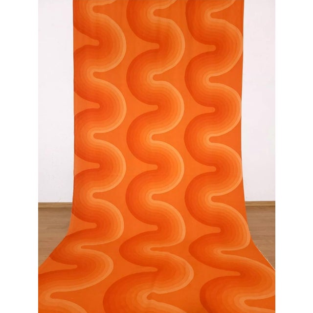 Sprectrum Curtain Panel attributed to Verner Panton for Mira, 1960s, in Good conditions. Designed 1960 to 1969 This piece...