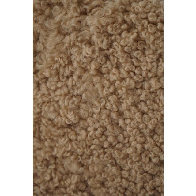 Danish Modern Lounge Chair in Oak and Lambswool by Henning Kjærnulf, 1960s For Sale - Image 11 of 15