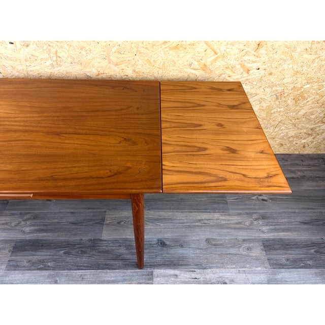 Vintage Danish Teak Dining Table, 1960s For Sale - Image 9 of 17