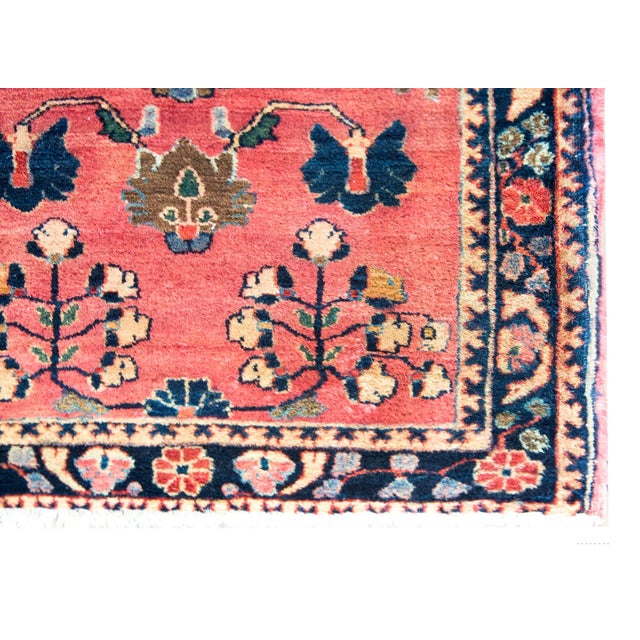 Early 20th Century Persian Sarouk Rug For Sale - Image 9 of 12