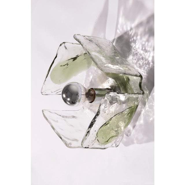 Wall Lamp in Murano Glass by Carlo Nason for Kalmar, Austria, 1960s For Sale - Image 3 of 11