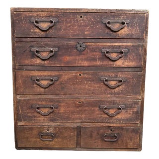 Japanese Meiji Tansu Drawer Cabinet, 1890s For Sale