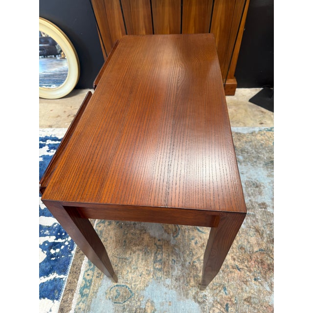 Gio Ponti Console Table With Brass-Capped Legs, Italy, 1950s For Sale - Image 10 of 10