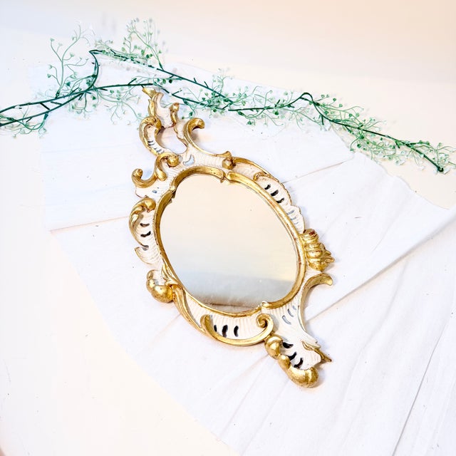 Vintage Baroque Mirror, 1972 For Sale - Image 6 of 17