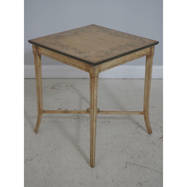 Age Approx. 40 Years Old Details Factory Distressed Painted Finish Crackle-Painted Finish High Quality Construction...