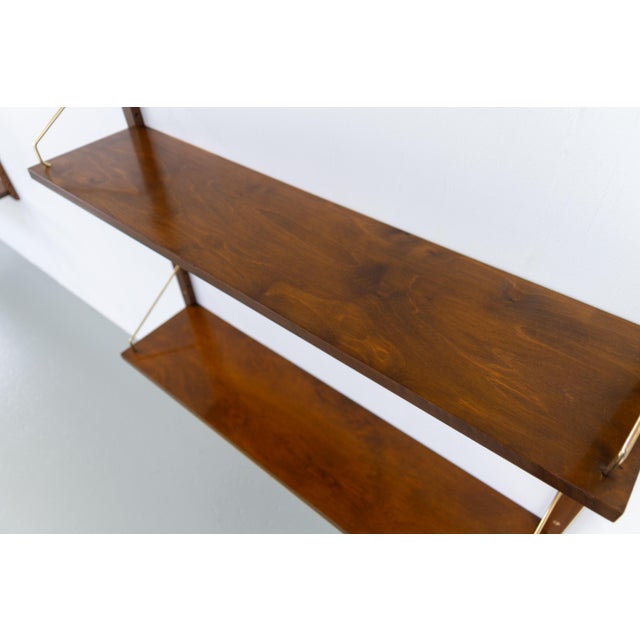 Danish Walnut Shelving System Royal by Poul Cadovius for Cado, 1950s For Sale - Image 16 of 18
