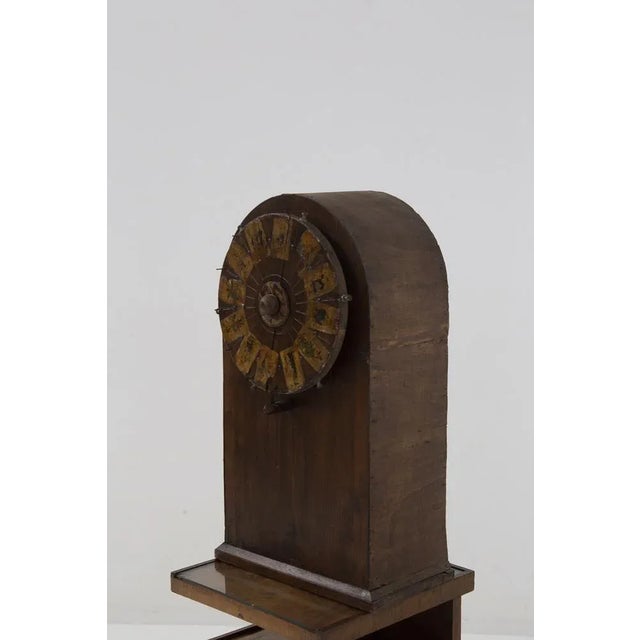 Wooden Roulette Game Wheel with Applied Figures, 1840s For Sale - Image 10 of 13